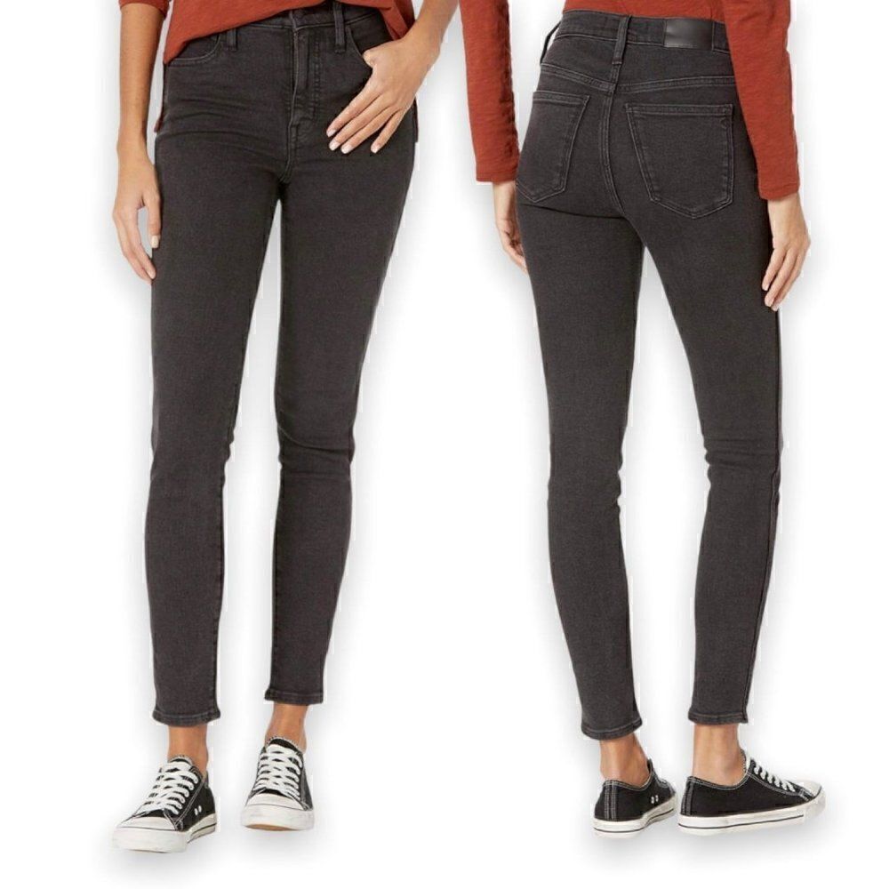 Madewell 10” High Rise Skinny Jeans - Picture 2 of 11